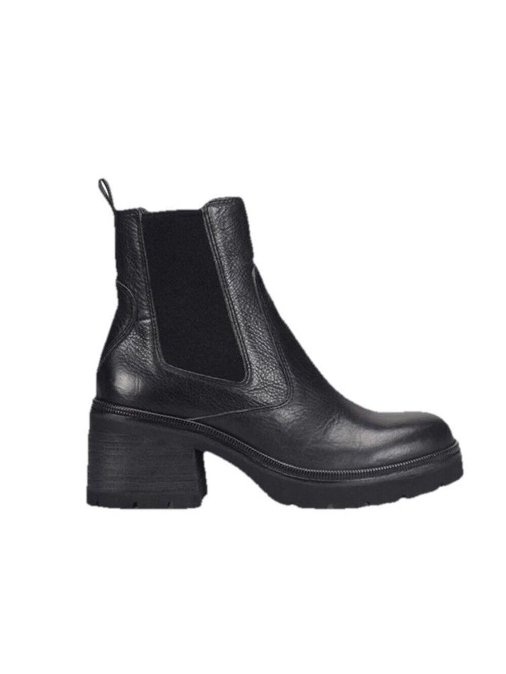Sofft Jordie Chelsea Boot Black 10 Italian full-grain leather